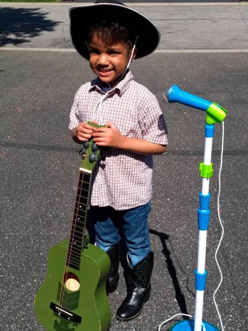 This undated photo provided by Sheletta Brundidge shows her son Daniel. Lil Nas X has found hug ...