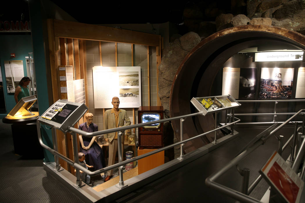 The National Atomic Testing Museum in Las Vegas Monday, June 10, 2019. (K.M. Cannon/Las Vegas R ...