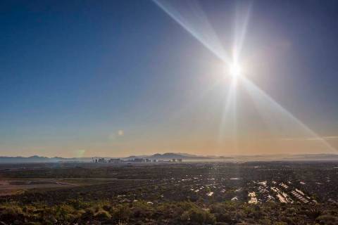 An excessive heat warning will be in effect Tuesday and Wednesday in the Las Vegas Valley. It c ...