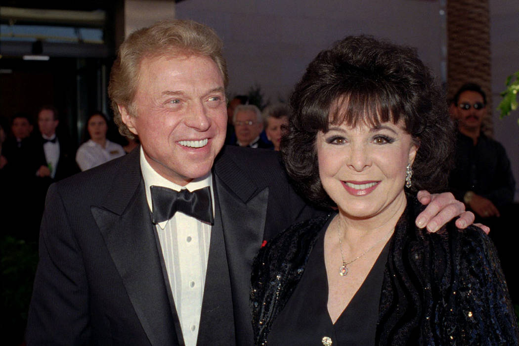 FILE - In this May 30,1998 file photo, singer Steve Lawrence and his Eydie Gorme arrive at the ...