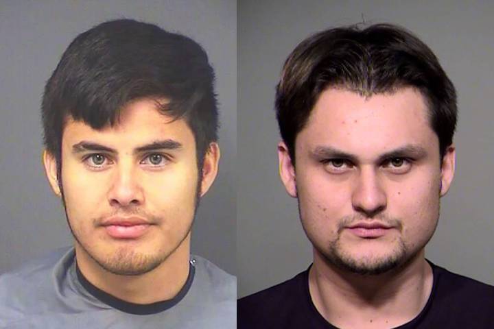 Jose Ortiz-Casillas, left, and Victor Denogean Jr. (Henderson Police Department)