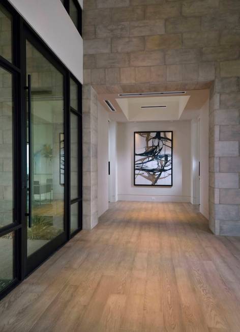 The home's foyer. (The Bill Hughes Real Estate Millions)