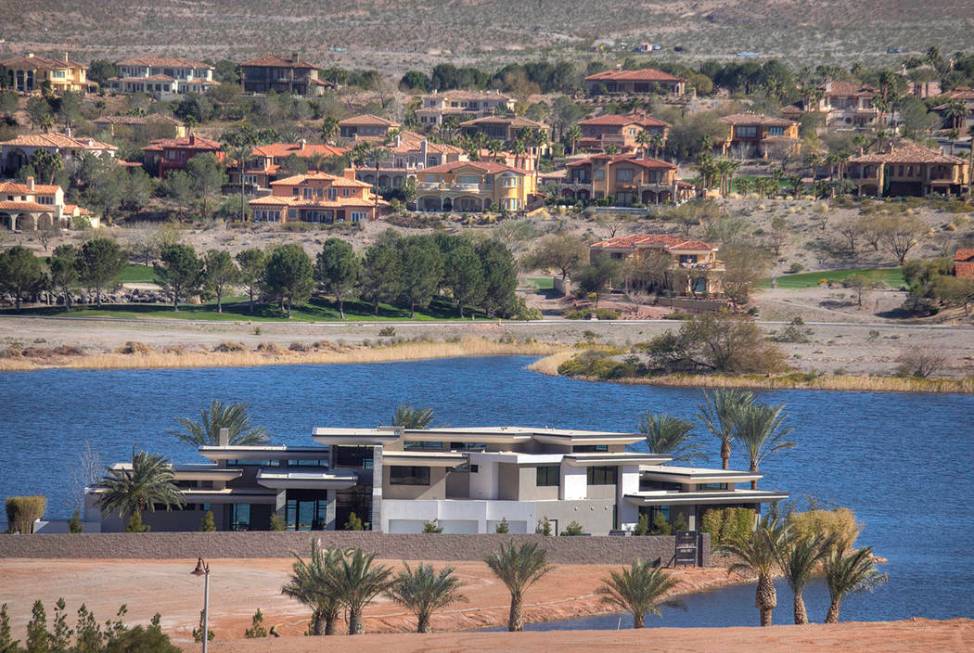 Water’s Edge is in North Shore at Lake Las Vegas. (Synergy/Sotheby’s International Realty)