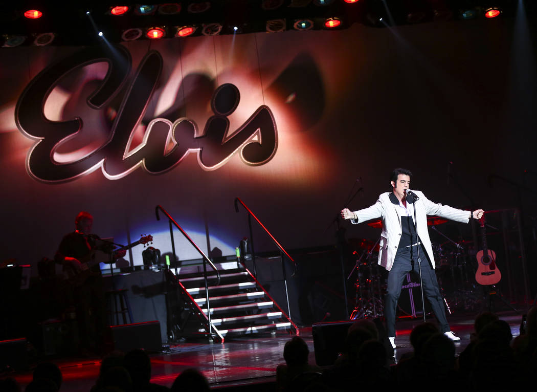 Kevin Conley, of St. George, Utah, performs in the '50s era competition during the 10th annual ...