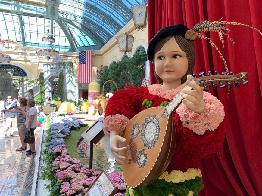 The Bellagio Conservatory & Botanical Gardens has opened the gates to its summer display. (Mat ...