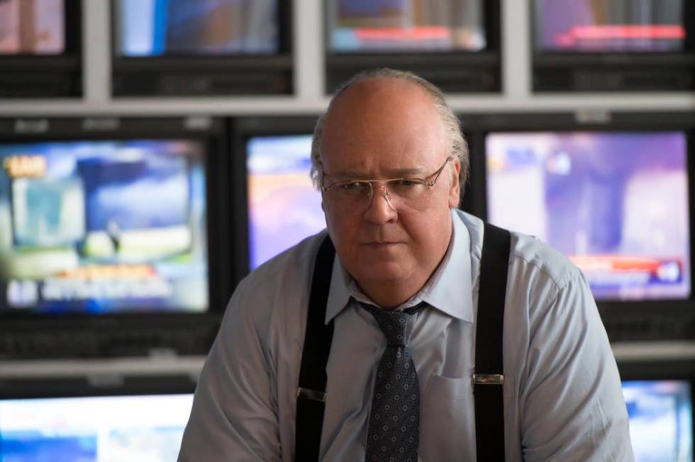 Russell Crowe as Roger Ailes in THE LOUDEST VOICE, "2001". Photo Credit: JoJo Whilden/SHOWTIME.