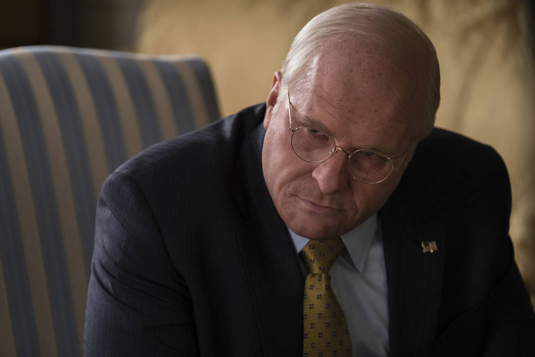Christian Bale as Dick Cheney in Adam McKay’s VICE. (Matt Kennedy / Annapurna Pictures)