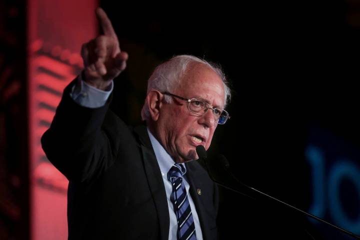 Sen. Bernie Sanders, I-Vt. (Kareem Elgazzar/The Cincinnati Enquirer via AP)