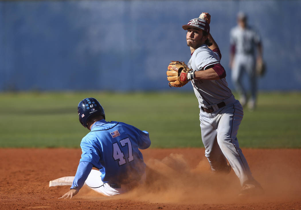 Derek Decolati (right) is one of six returning starters for the Spartans. Chase Stevens/Las ...