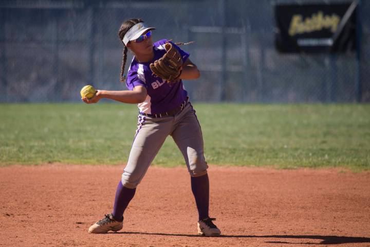 Destiny Cisneros is one of nine returning starters for Durango. Erik Verduzco/Las Vegas Revi ...