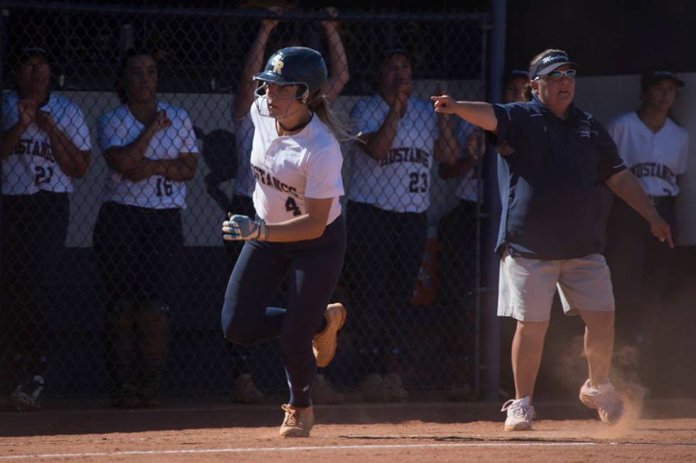 Shea Clements is one of eight returning starters for Shadow Ridge. Bridget Bennett/Las Vegas ...