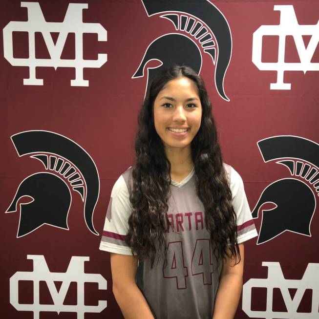 Cimarron-Memorial’s Tiarra Del Rosario is a member of the Las Vegas Review-Journal&#82 ...