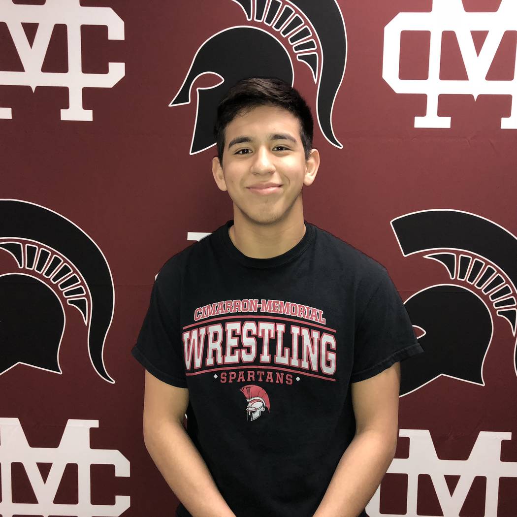 Cimarron-Memorial’s Daniel Rodriguez is a member of the Las Vegas Review-Journal&#8217 ...