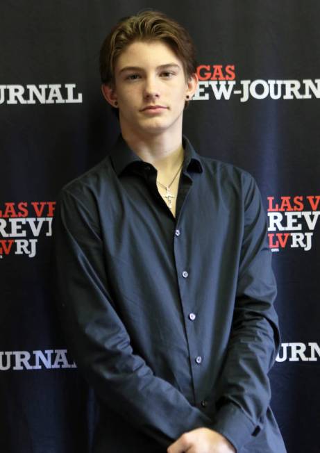 Will Zernich from Green Valley High School’s wrestling team is photographed at the Rev ...