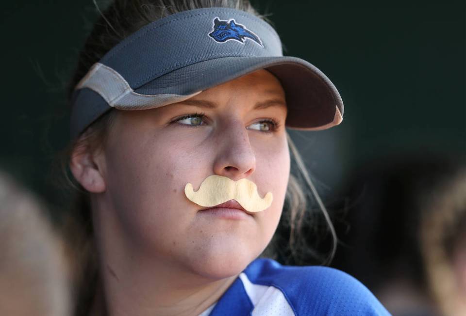 Basic Wolves’ Lauren Powell watches first round action against the Douglas Tigers in t ...