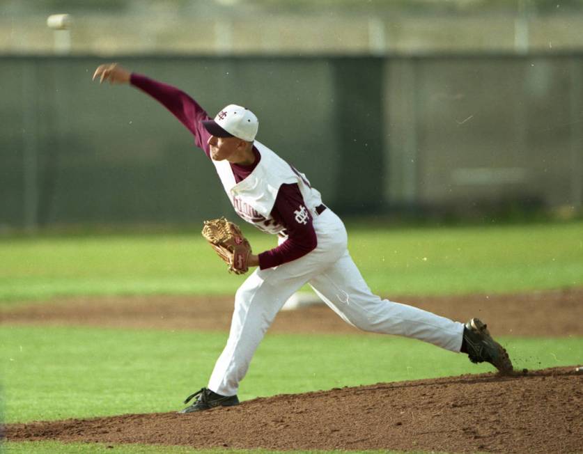 Mike Esposito of Cimarron-Memorial. (Review-Journal file photo)