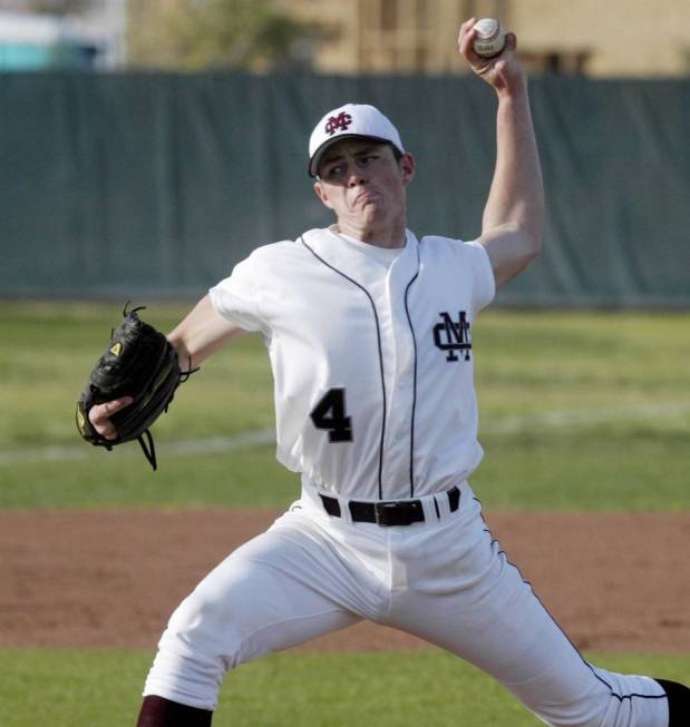 View/Sports– Cimarron’s Mike Dunn working against Green Valley at Cimarron Memor ...