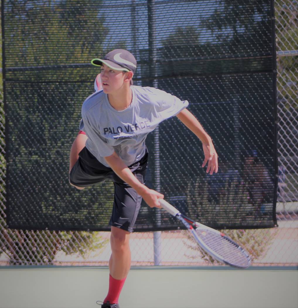 Palo Verde’s Axel Botticelli is a member of the Review-Journal’s all-state boys ...