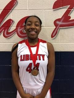 Liberty’s Dre’una Edwards is a member of the Las Vegas Review-Journal’s al ...