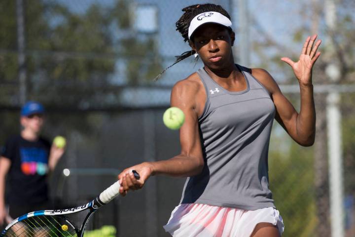 Kaya Richardson is one of 14 returning letter winners for Palo Verde. Erik Verduzco/Las Vega ...