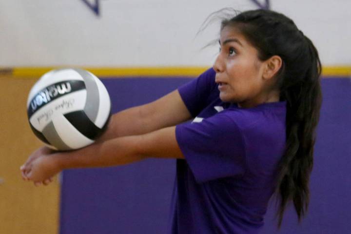 Sierra Leone Sanchez is one of four returning starters for Durango. Elizabeth Brumley/Las Ve ...