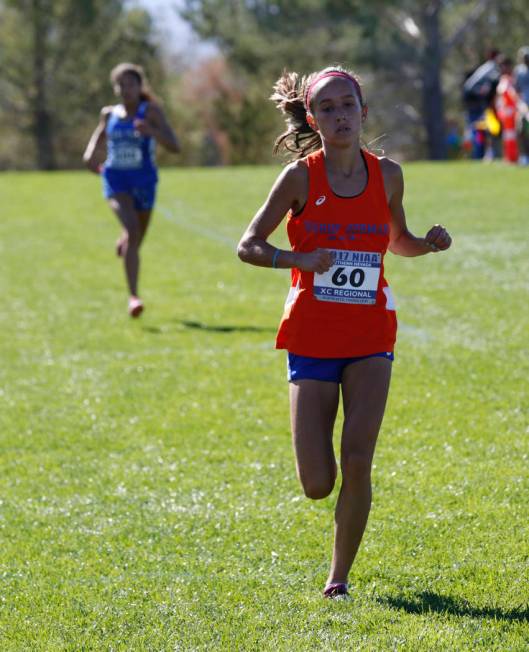 Emilia Puskas finished eighth in last year’s Class 4A state meet. Chitose Suzuki/Las V ...