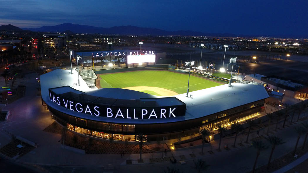 The Las Vegas Ballpark® in Downtown Summerlin, home of the Las Vegas Aviators® Tri ...