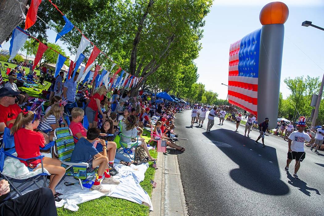 The Summerlin Council Patriotic Parade celebrates its 25th anniversary this year with more than ...