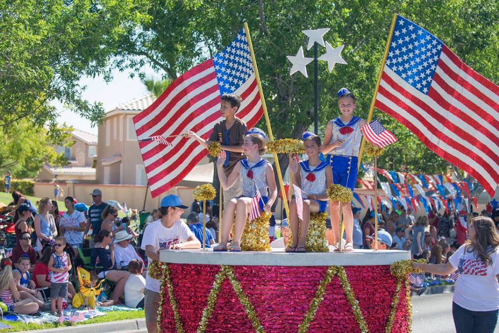 The Summerlin Fourth of July Parade will celebrate 25 years this summer. (Summerlin)