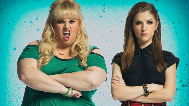 Rebel Wilson, left, and Anna Kendrick star in "Pitch Perfect 3," scheduled to open in theaters ...