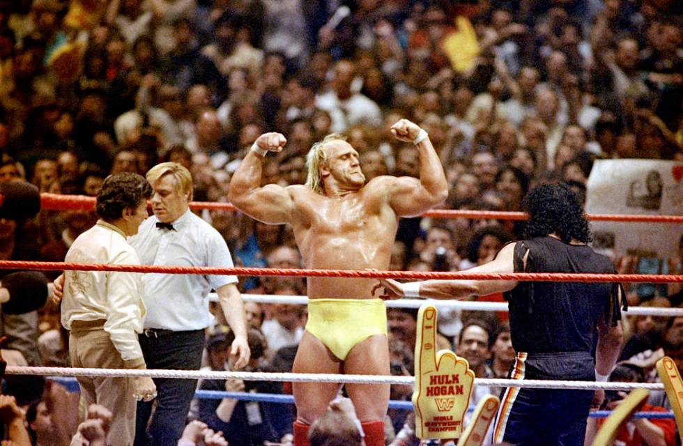 Wrestlemania at Madison Square Garden in New York, May 31, 1985. (AP Photo)