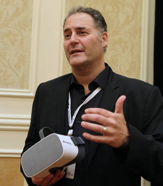 Dr. Bryan Laskin spoke in Las Vegas recently and demonstrated the virtual reality headset he de ...