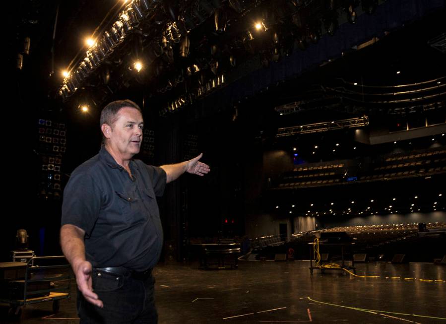 Craig Hayes, crew chief and head carpenter at the International Theater, discusses Elvis Presle ...