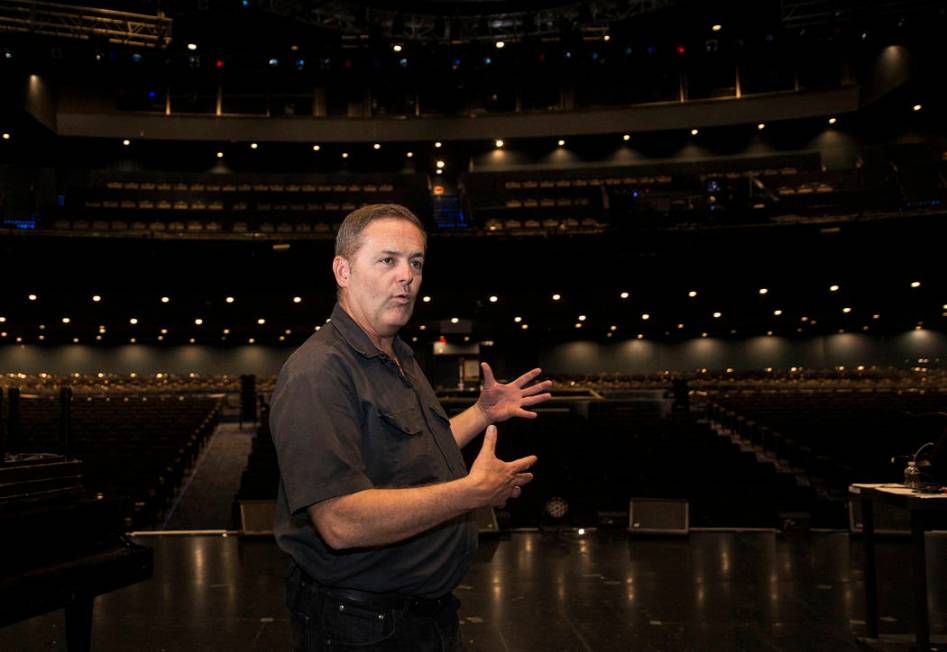 Craig Hayes, crew chief and head carpenter at the International Theater, discusses Elvis Presle ...