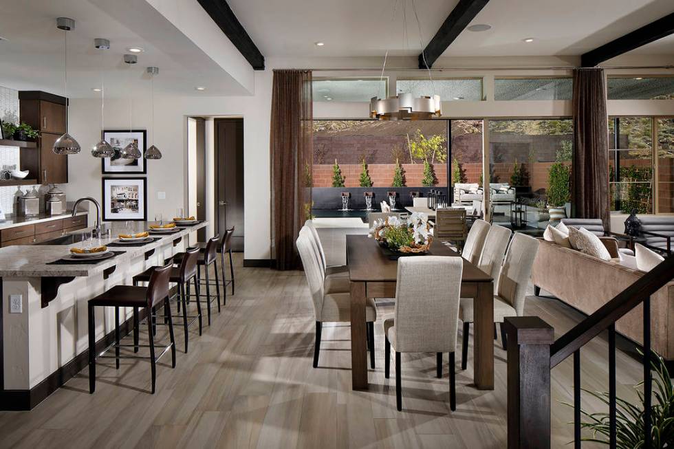 Designed by Bassenian Lagoni Architects of Newport Beach, California, Terra Luna Plan Four has ...