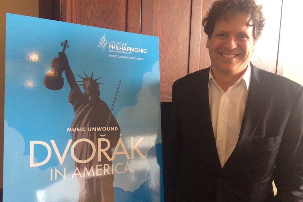 Las Vegas Philharmonic music director Donato Cabrera at the 2018-19 season announcement, April ...