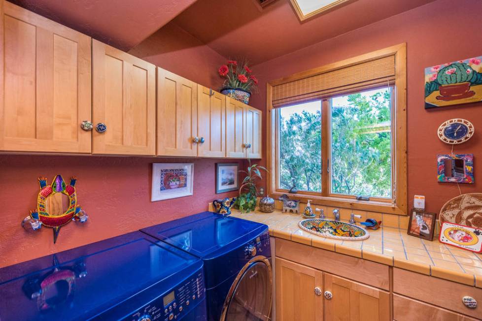 The laundry room. (Desert Sun Realty)