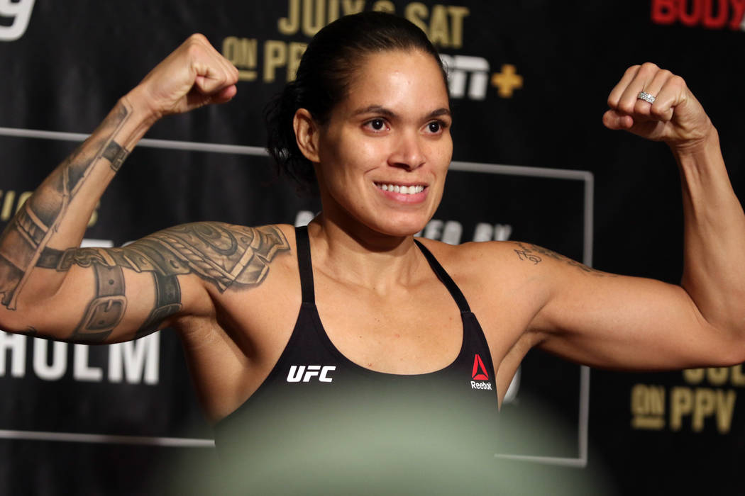 Ahead of UFC 239 on July 6 at the T-Mobile Arena, bantamweight champion Amanda Nunes weighs in ...