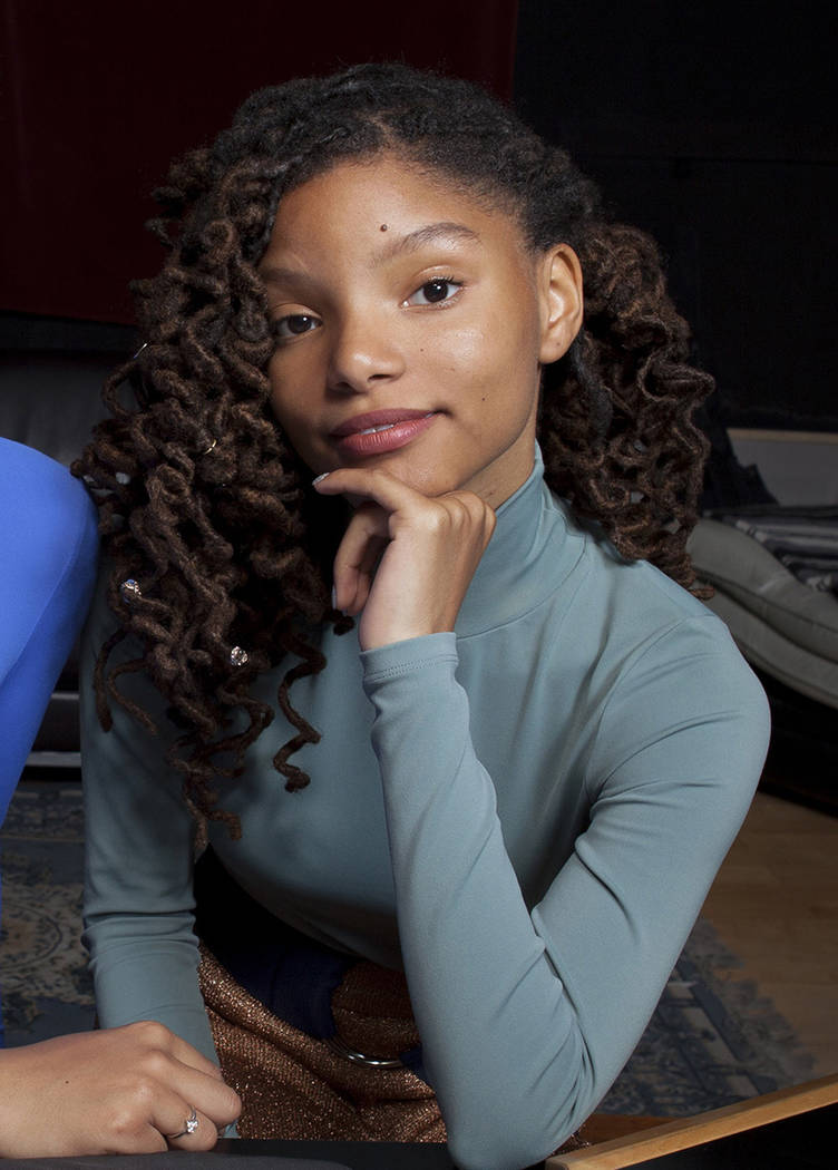 FILE - In this Dec. 22, 2017 file photo, Halle Bailey poses for a portrait at RMC Studio in Los ...