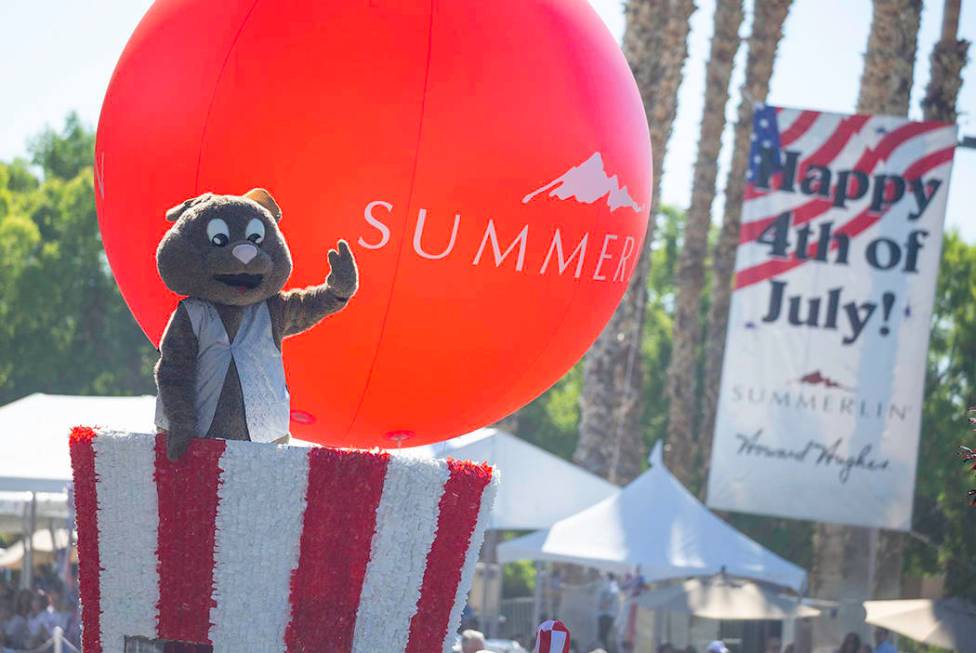 The Summerlin parade marked 25 years July 4. (Summerlin)