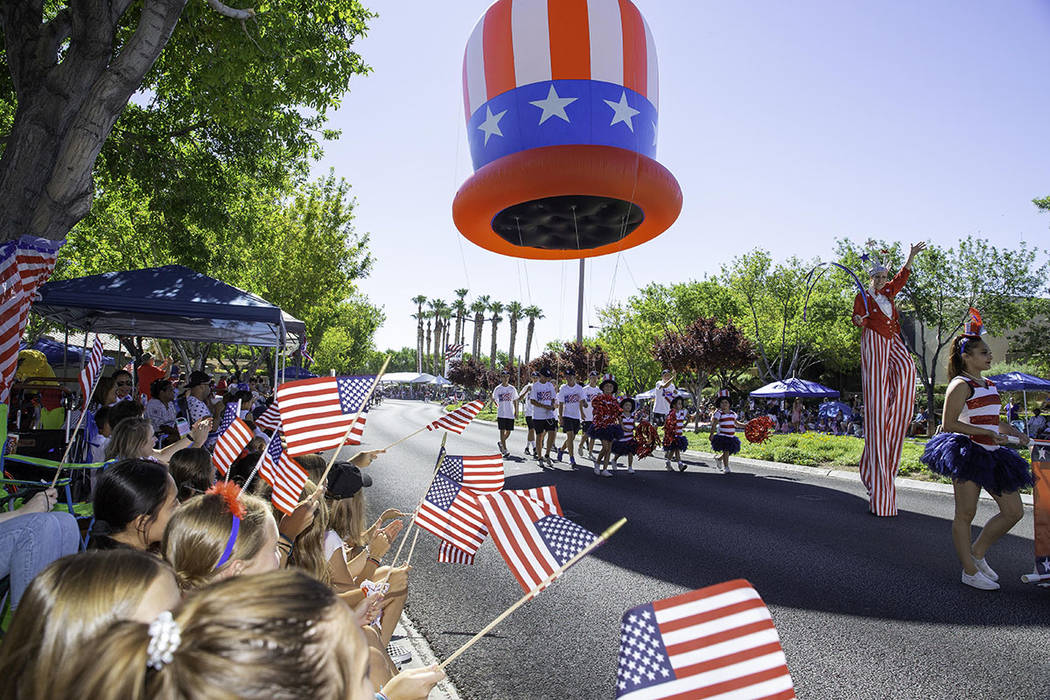 The parade featured more than 70 entries. (Summerlin)