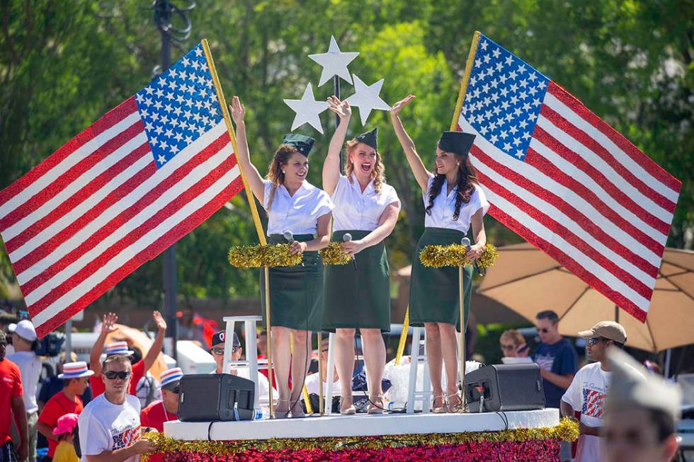 The parade featured many youth groups. (Summerlin)