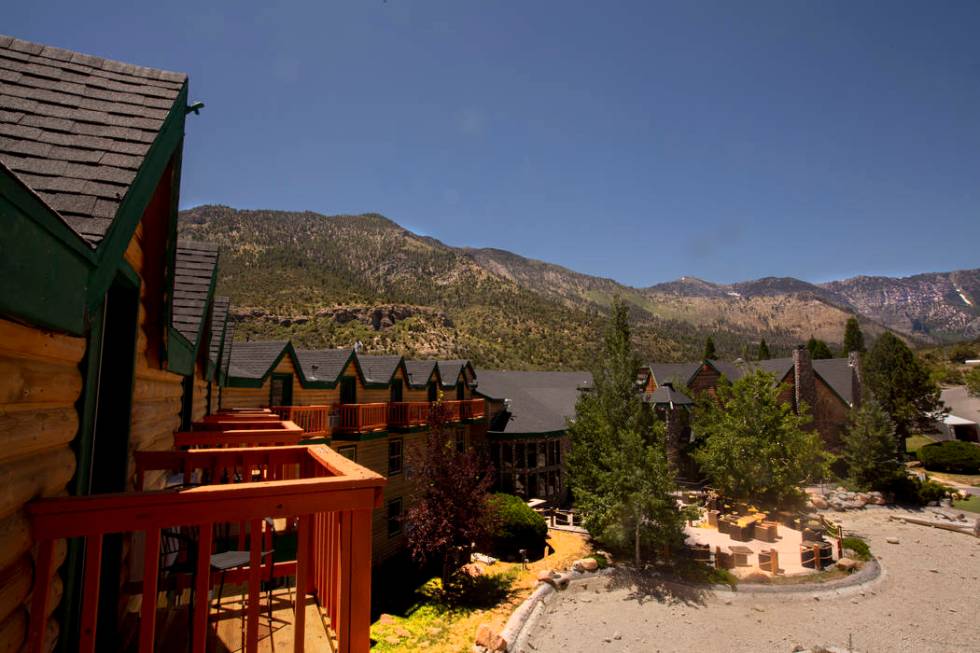 A third floor view of the The Resort on Mount Charleston on Wednesday, July 10, 2019 in Mount C ...