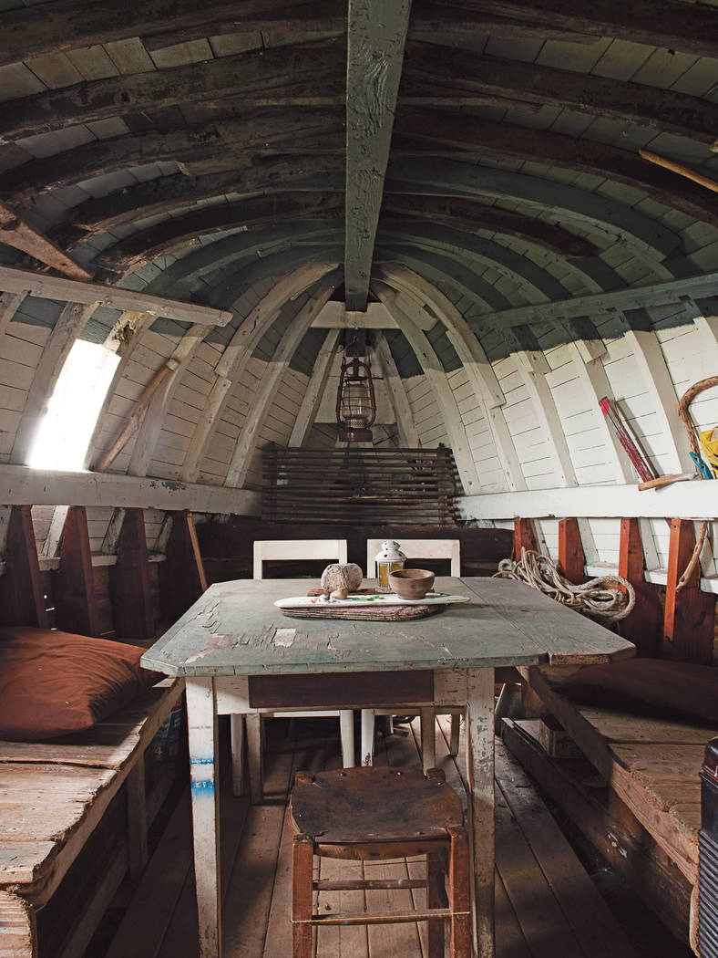 This home in Audierne, France, was a crab-fishing vessel, that is, until a French artist found ...