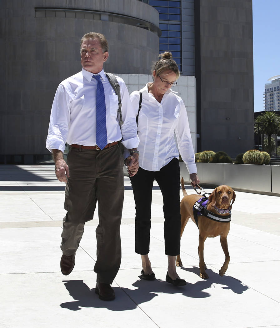 Douglas Haig, left, the Arizona man who sold ammunition to the Route 91 Harvest festival gunman ...