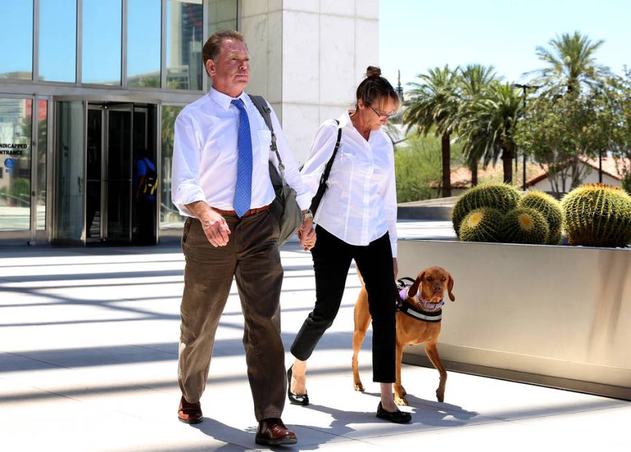 Douglas Haig, left, the Arizona man who sold ammunition to the Route 91 Harvest festival gunman ...