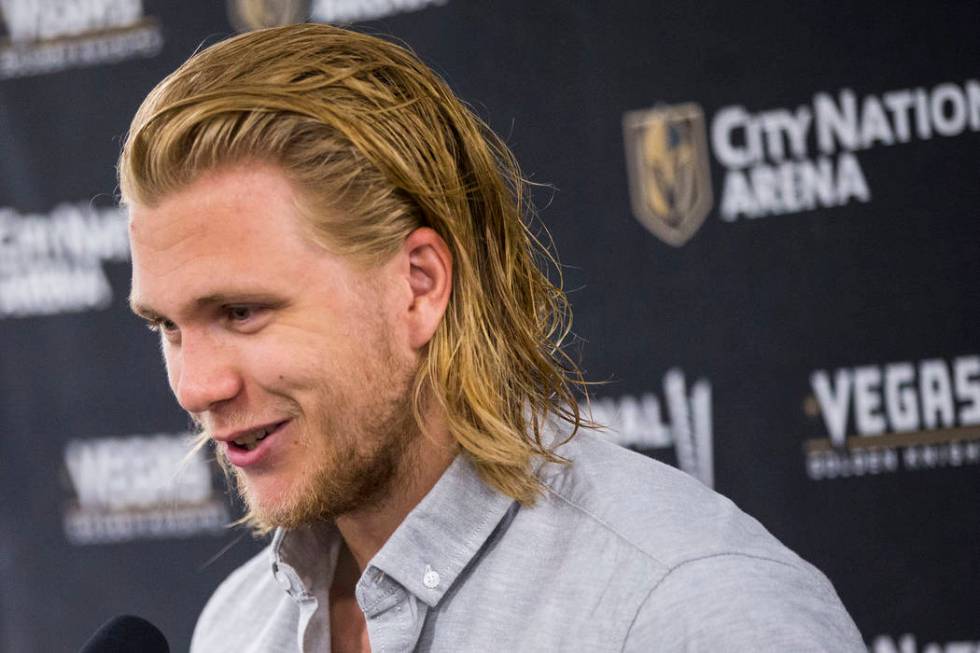 Vegas Golden Knights fans will be able to take William Karlsson home this season in the form of ...