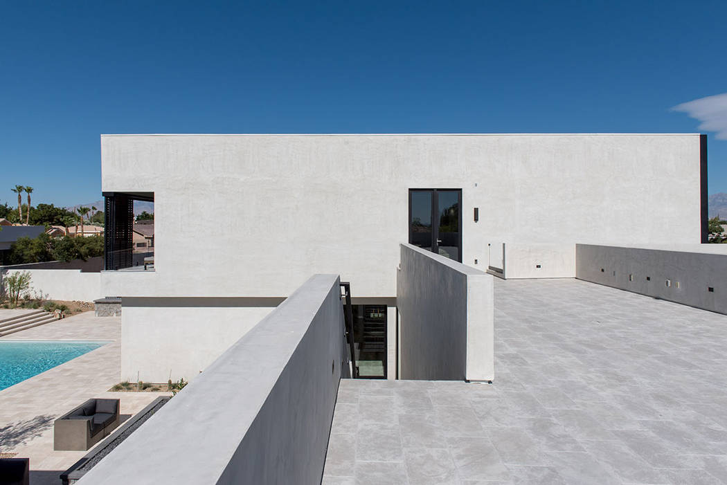 Rooftops offer views of the Strip and mountains. (Jewel Homes)