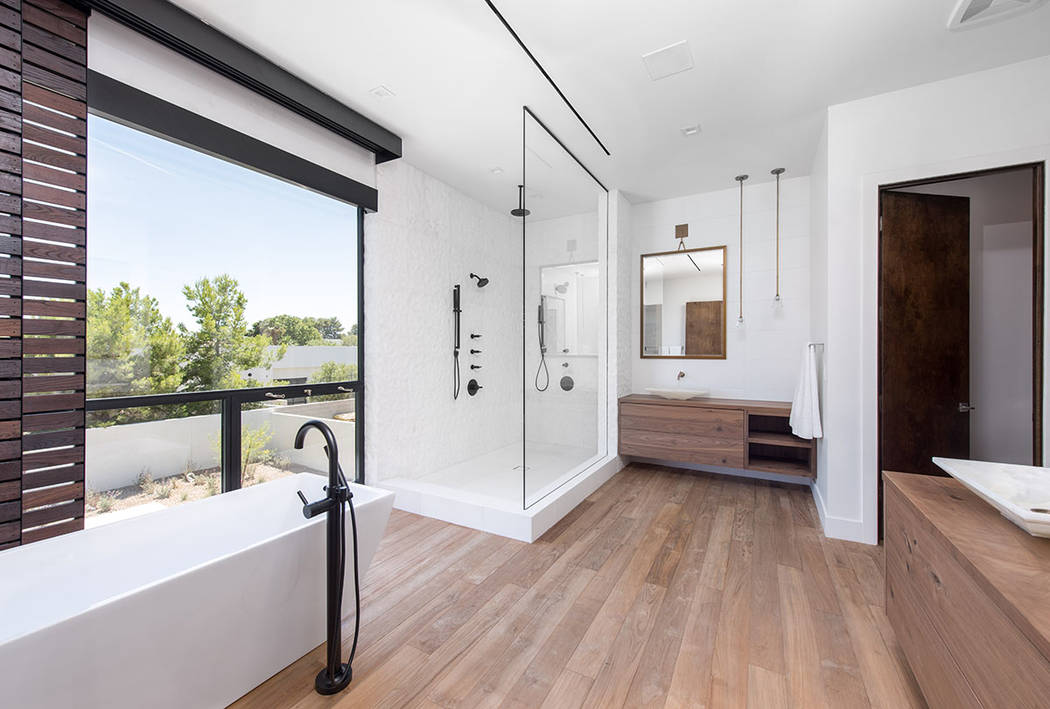 The master bath. (Jewel Homes)