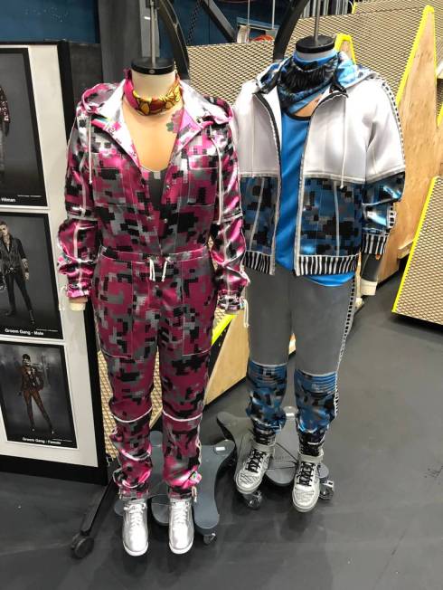 Costumes for "R.U.N" are shown Cirque HQ in Montreal on Tuesday, June 18, 2019. (John Katsilome ...